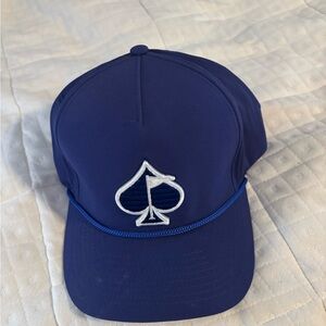 Navy Blue Pins and Aces Spade Logo Cap